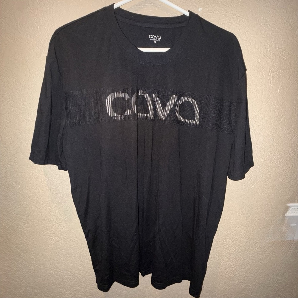 Cava Black  Athleisure T-shirt,  Size xL